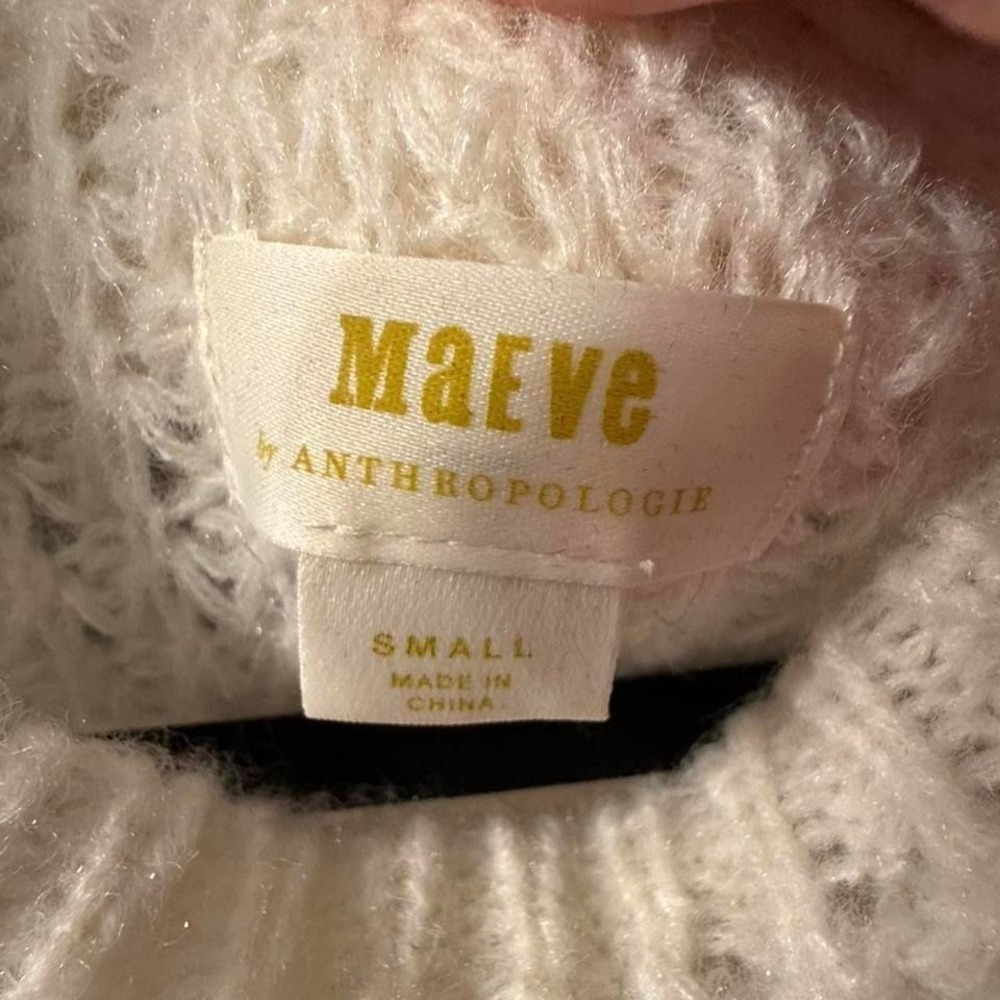 Maeve by Anthropologie cream sweater Size S' - Picture 3 of 5